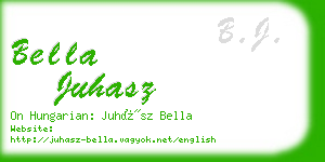 bella juhasz business card